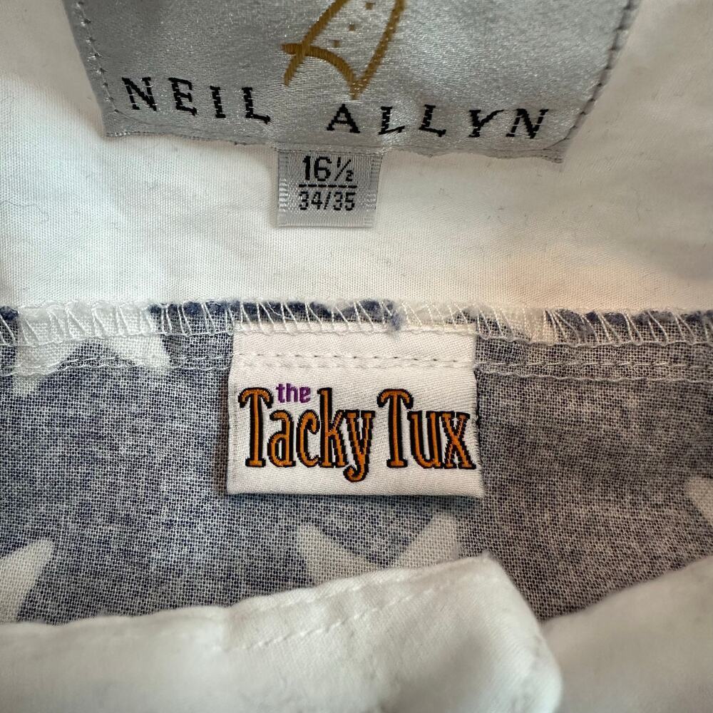 Neil Allyn The Tacky Tux Flag Tuxedo Button Front… - image 6